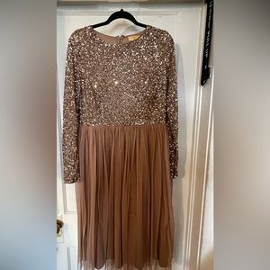 ASOS Maya sequined tulle midi